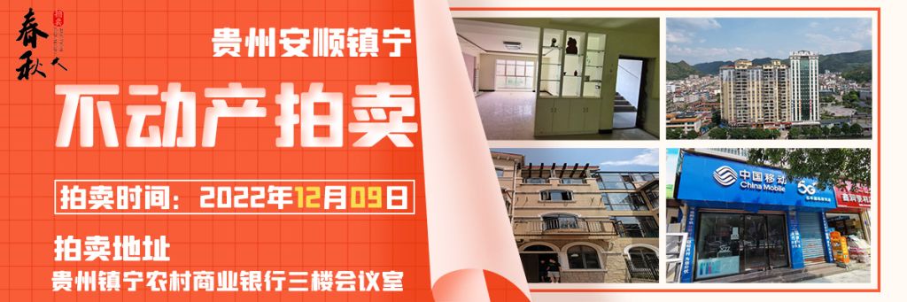 【12月09日】鎮(zhèn)寧縣商鋪、住宅、商業(yè)展位拍賣公告